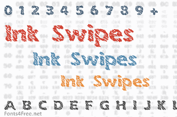 Ink Swipes Font