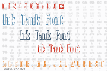 Ink Tank Font