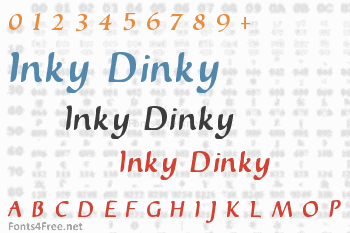 Inky Dinky Font