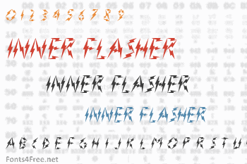 Inner Flasher Font