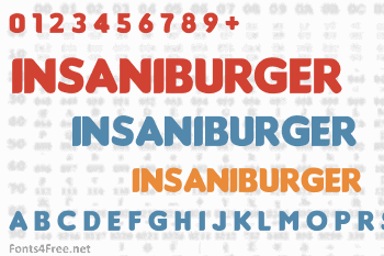 Insaniburger Font