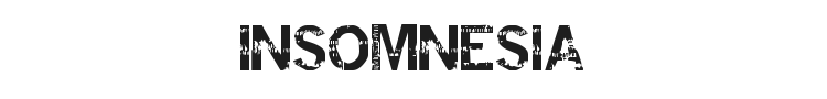 Insomnesia Font