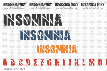 Insomnia Font