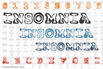 Insomnia Font