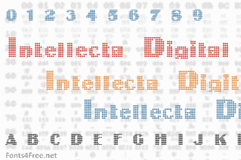 Intellecta Digital Font