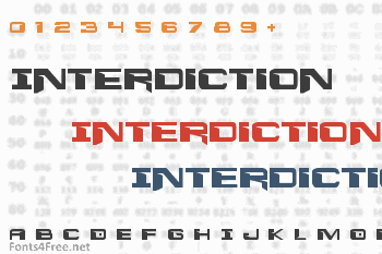 Interdiction Font