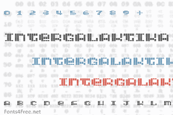 Intergalaktika Font