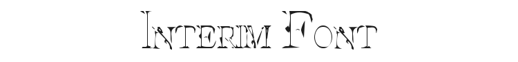 Interim Font