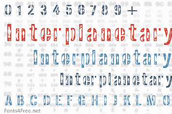 Interplanetary Crap Font