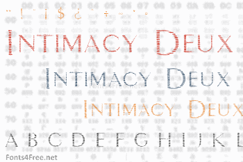 Intimacy Deux Font