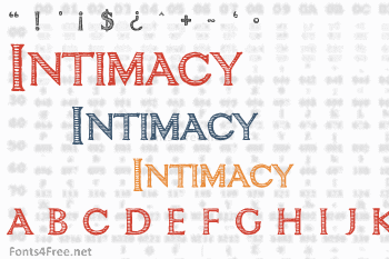 Intimacy Font