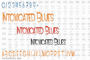 Intoxicated Blues Font