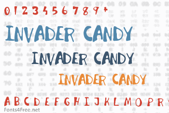 Invader Candy Font