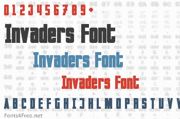 Invaders Font