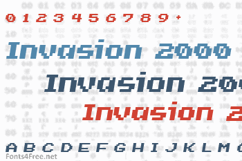 Invasion 2000 Font