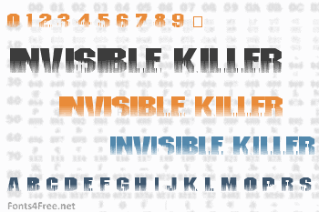 Invisible Killer Font