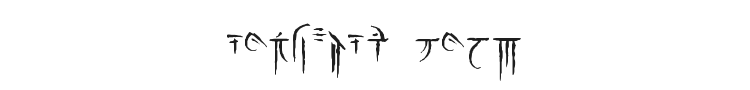 Iokharic Font