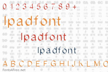 Ipadfont Font