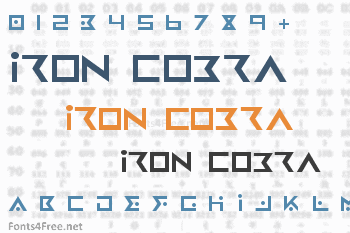 Iron Cobra Font