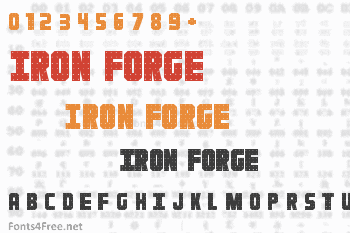 Iron Forge Font