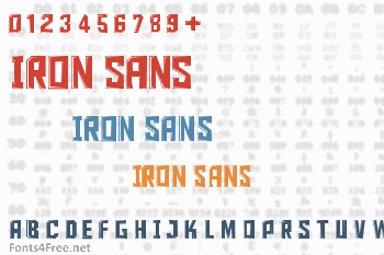 Iron Sans Font