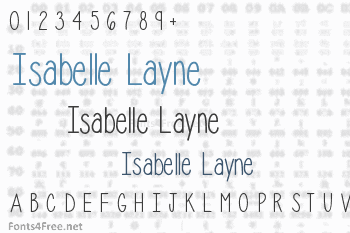 Isabelle Layne Font