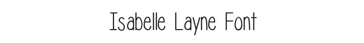 Isabelle Layne Font