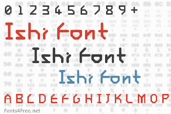 Ishi Font