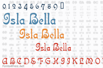 Isla Bella Font