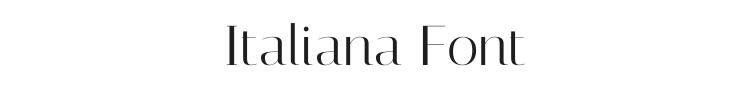 Italiana Font