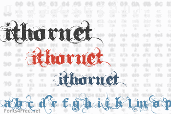 Ithornet Font