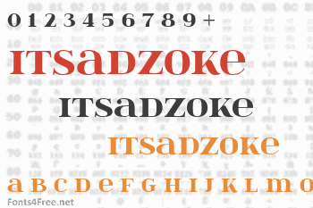 Itsadzoke Font