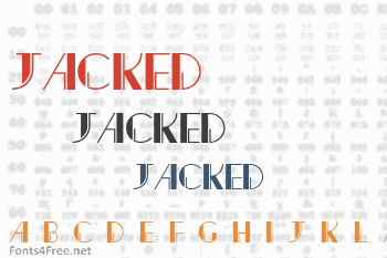 Jacked Font