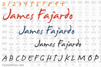 James Fajardo Font