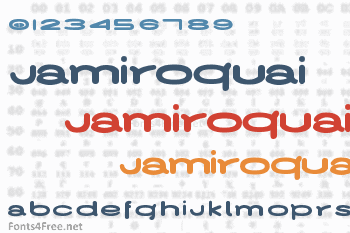 Jamiroquai Font