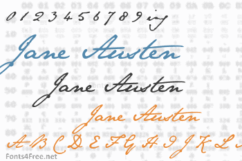 Jane Austen Font