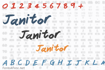 Janitor Font