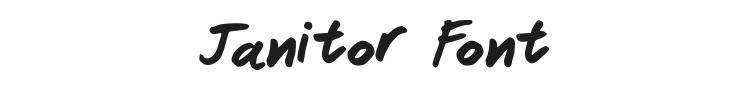 Janitor Font