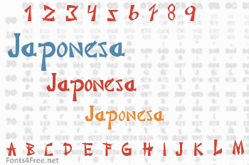 Japonesa Font