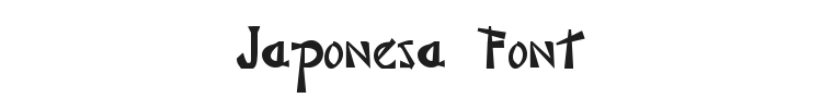 Japonesa Font