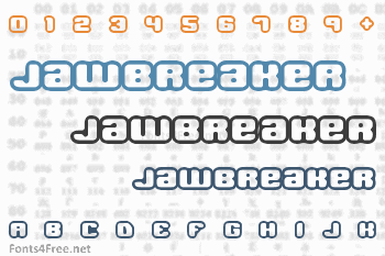 Jawbreaker Font