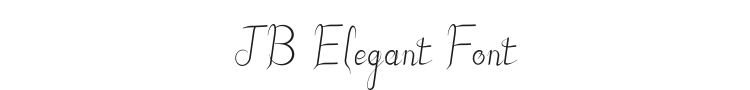 JB Elegant Font