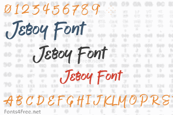 Jeboy Font