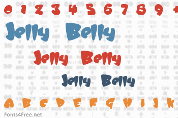 Jelly Belly Font