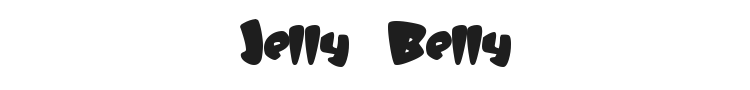 Jelly Belly Font Preview