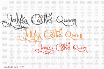 Jellyka Castles Queen Font