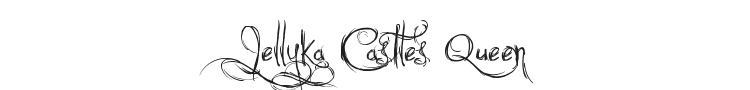 Jellyka Castles Queen Font Preview