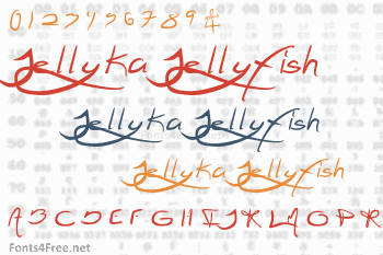 Jellyka Jellyfish Font