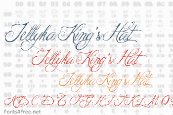 Jellyka King's Hat Font