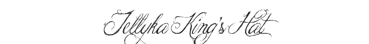 Jellyka King's Hat Font Preview